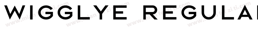 Wigglye Regular字体转换